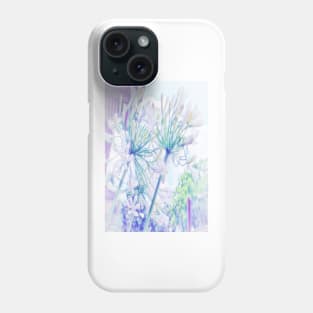 African Lilies (Agapanthus) Phone Case