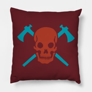 Skull Tomahawk Pillow