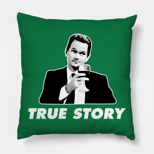 Barney Stinson True Story How I Met Your Mother Pillow