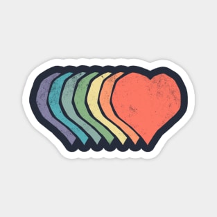 Rainbow Love Magnet