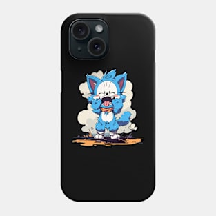 Excited Smurf Phone Case