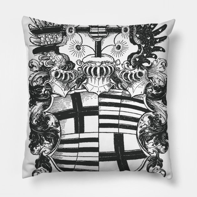 Medieval Heraldry Pillow by Kunstlerstudio