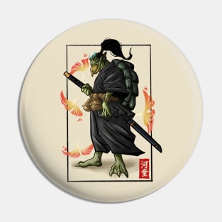 kappa samurai Pin