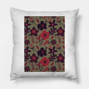 Flower Pattern E Type Pillow