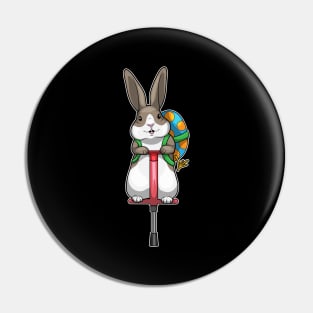 Bunny Easter Easter egg Pogo stick Pin