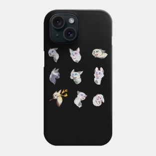 Edgy Ashfur Expressions Phone Case