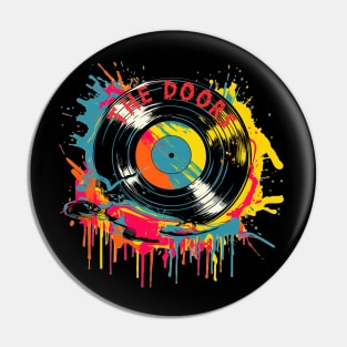 Doors Splash Colorful Pin