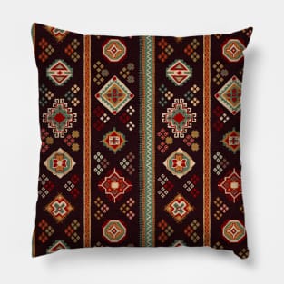 Caucasian Rugs(Stripe) - Walnuts Pillow