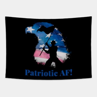 Patriotic AF! Tapestry