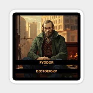 Fyodor Dostoevsky Magnet