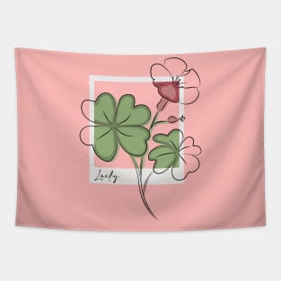 Lucky Clover Tapestry