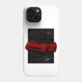 Z06 DARK-RED Phone Case