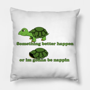 Sleepy Turtle Pillow
