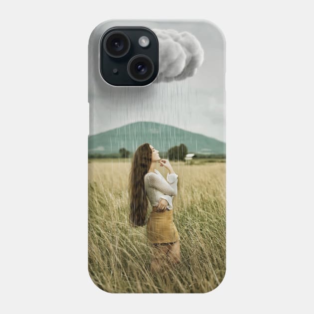 She brings the rain Phone Case by Atmajayaboby