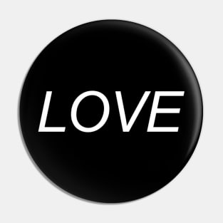 Love - Aesthetic Simple Design Pin