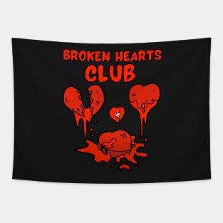 Broken Hearts Club Tapestry