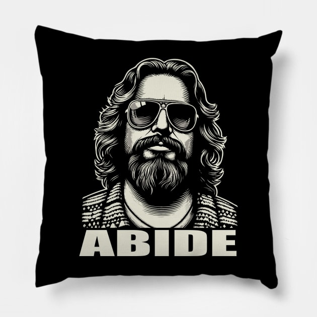 Abide / The Big Lebowski Pillow by Trendsdk