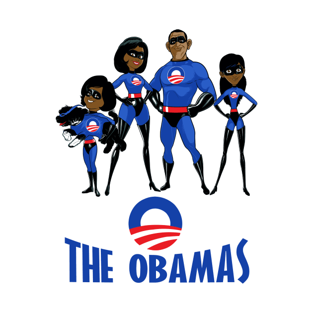 The Incredible Obama's by BlackActionTeesOnDemand