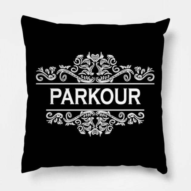 The Sports Parkour Pillow by Polahcrea