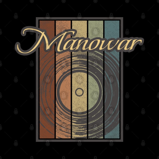 Manowar Vynil Silhouette by North Tight Rope