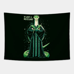 Do What Is Necessary - Mystical Serpent - Fantasy Tapestry