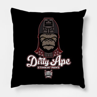 Dirty Ape... Stinkin' Paws Pillow