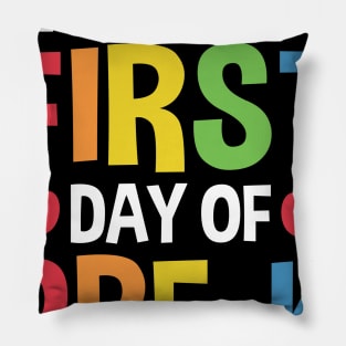 Happy First Day Of Pre-K Back To School Gift Pillow