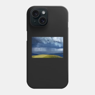 Heavy rain in mountains Phone Case