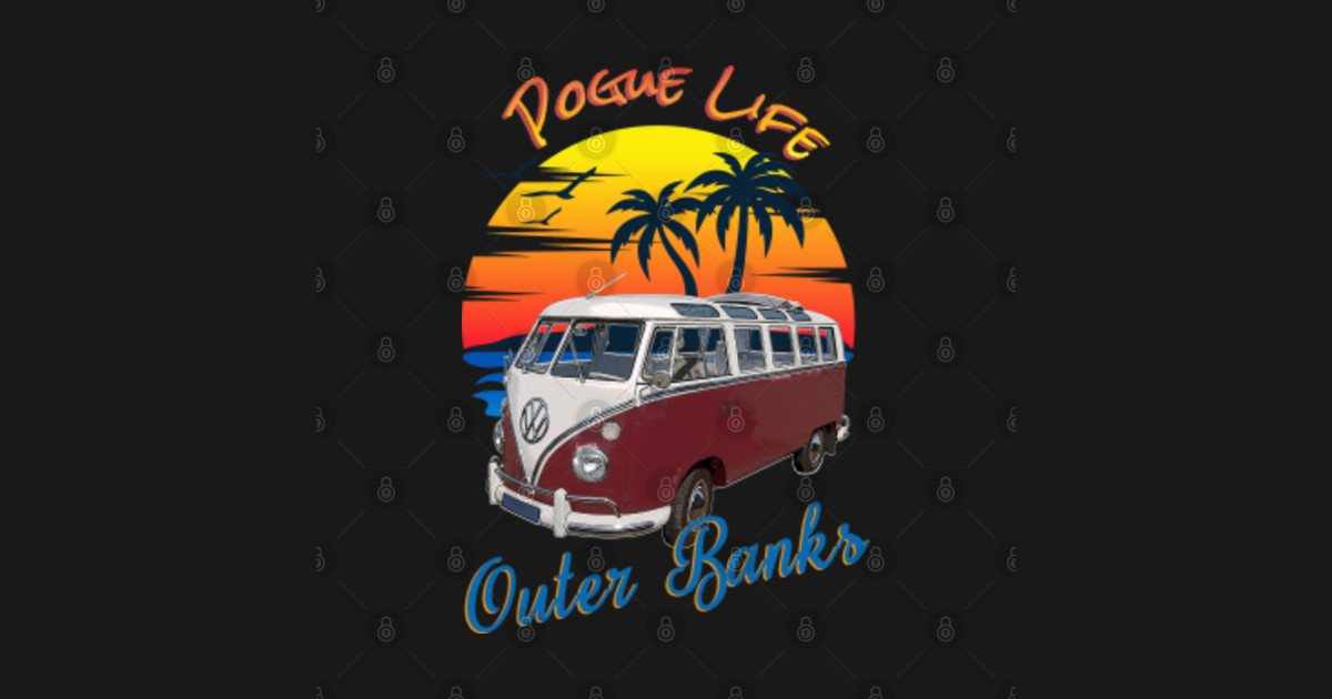 Pogue Life Outer Banks - Outer Banks - Sticker | TeePublic