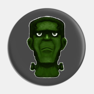 FRANKENSTEIN DIGITAL PAINTING Pin