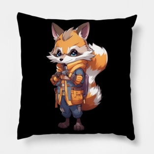 Raccoon Anime Pillow