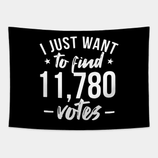 I just want to find 11,780 votes US election gift Tapestry