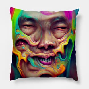 Trippy Smile Pillow