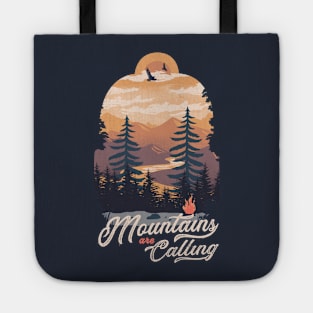 Mountains are Calling Tote