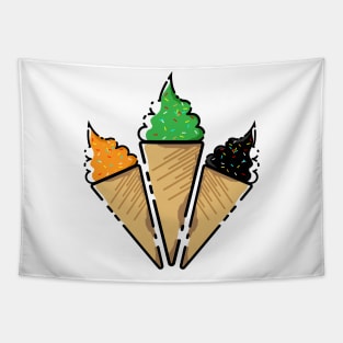 ice cream toon 1 Tapestry