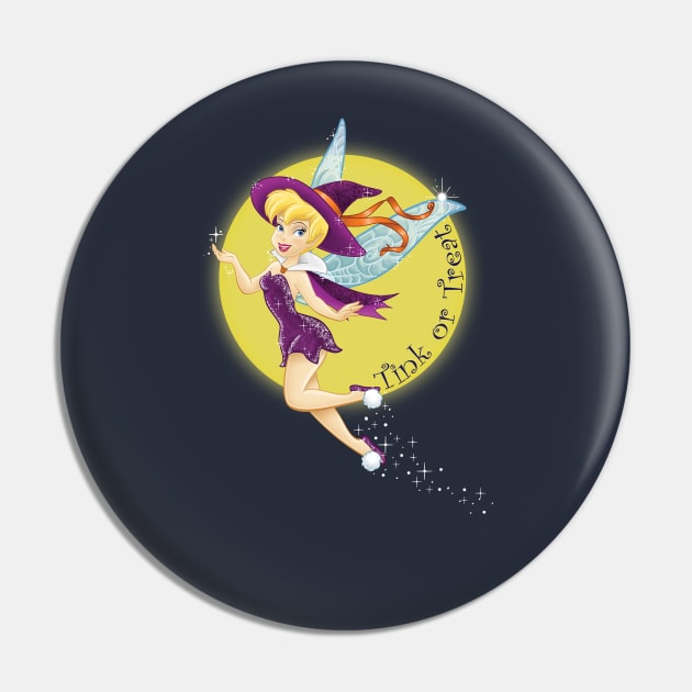 Tinkerbell - Tink or Treat Pin by Ryans_ArtPlace