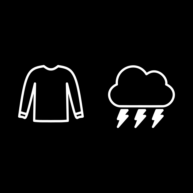 Sweater Weather, The NBHD Lightning cloud by Chrothon