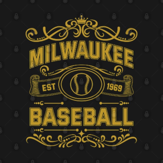 Vintage Milwaukee Baseball by carlesclan