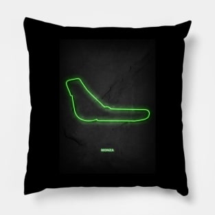 Monza Circuit Neon Pillow