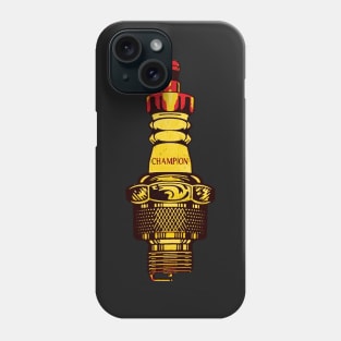 Champion Sparkplug Phone Case