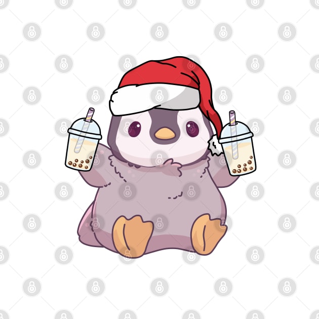 Christmas Cute Little Pengu Boba by SirBobalot