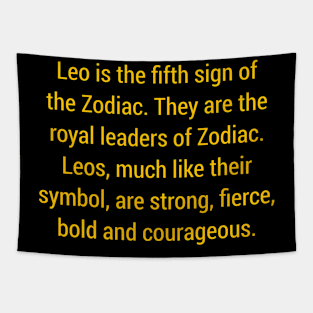 LEO ZODIAC Tapestry