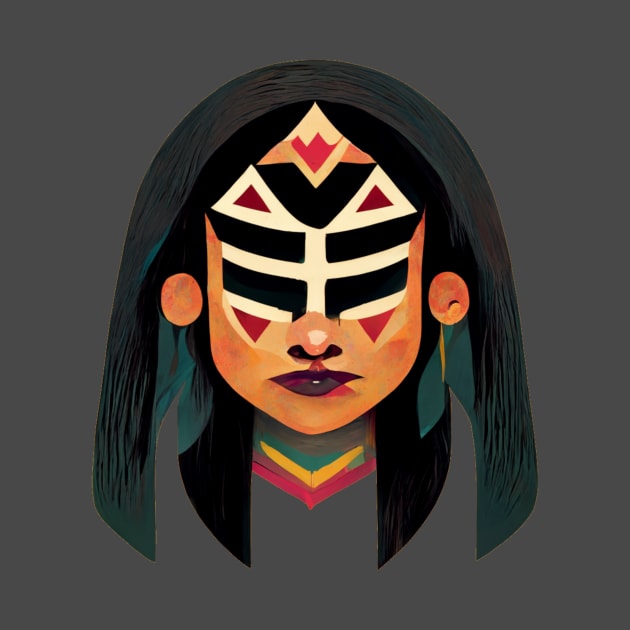 Mayan Warrior Woman 2 by Gorlith's Shoppe