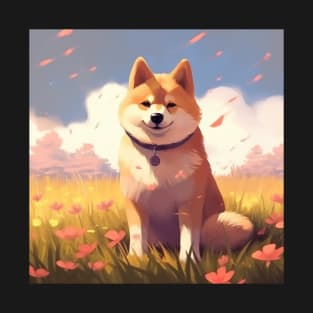 Whimsical Shiba Wonders T-Shirt