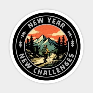 New Year New Challenges Magnet