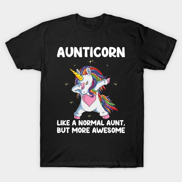 Funny Best Auntie Ever Dabbing Unicorn T Shirt Gift Funny Best Auntie Ever Dabbing Unicorn T Shirt Gift