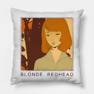 Blonde Redhead - - - Original Fan Design Artwork Pillow