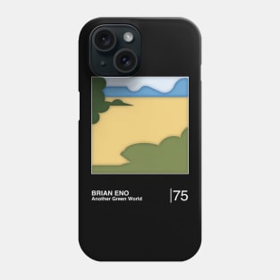 Another Green World / Original Minimalist Graphic Artwork Design Phone Case