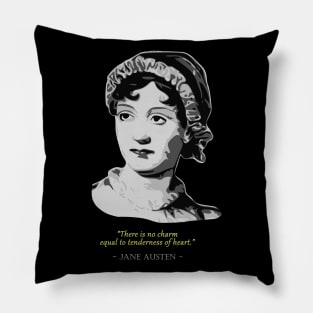 Jane Austen Quote Pillow