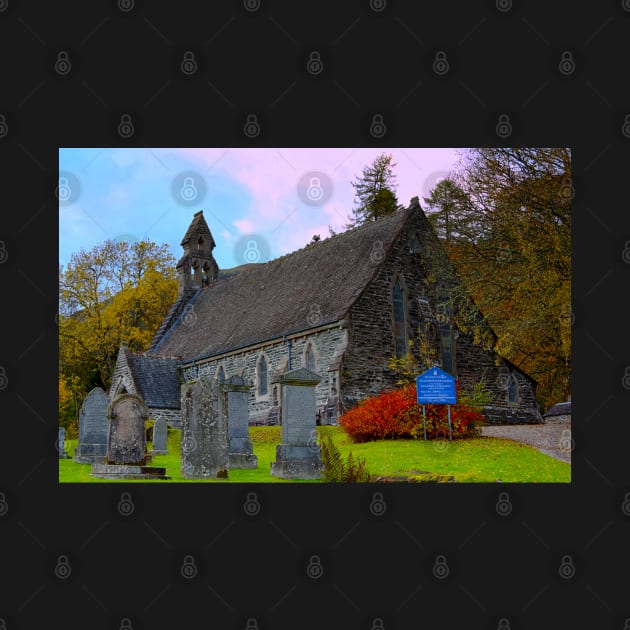 Rob Roy MacGregor's Church and Graveyard in Balquhidder by Jane Braat